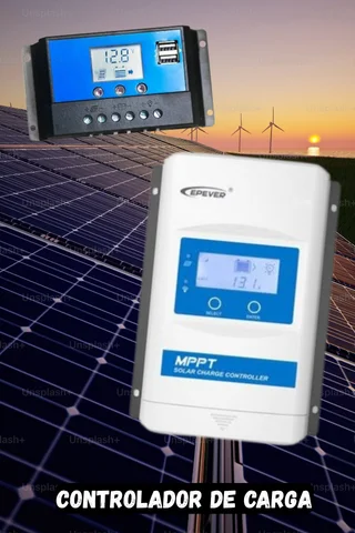 Componente 5 de um sistema de energia solar off grid apresentado no curso